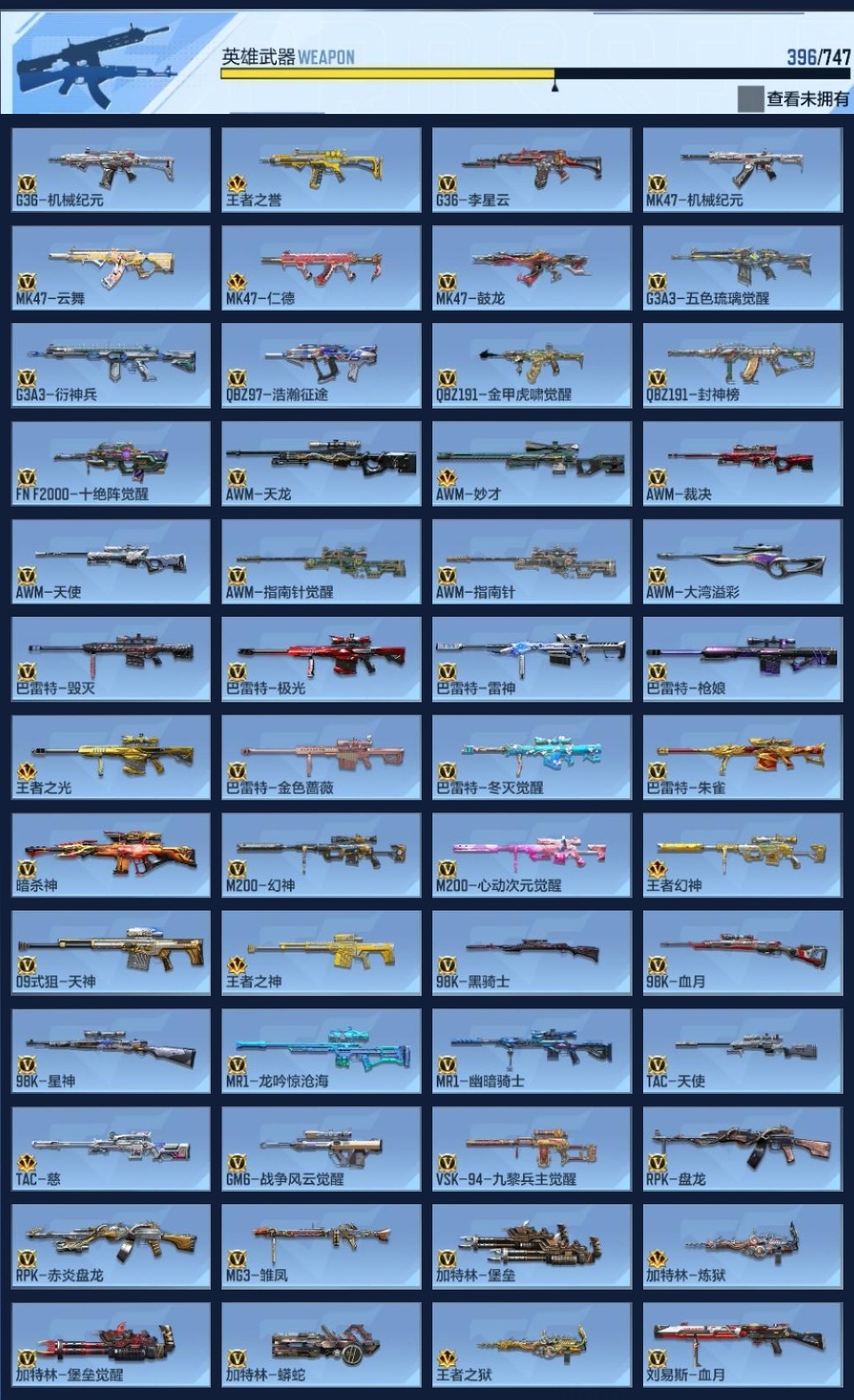 CFMZJY43170枪战王者账号详情图8