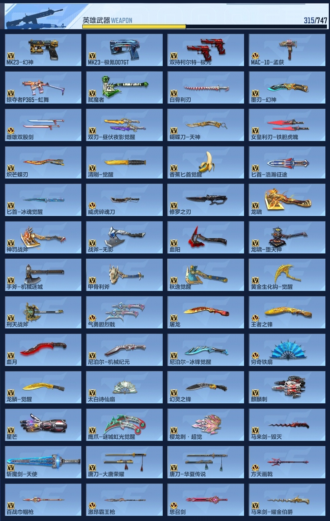 CFMZJY43081枪战王者账号详情图24