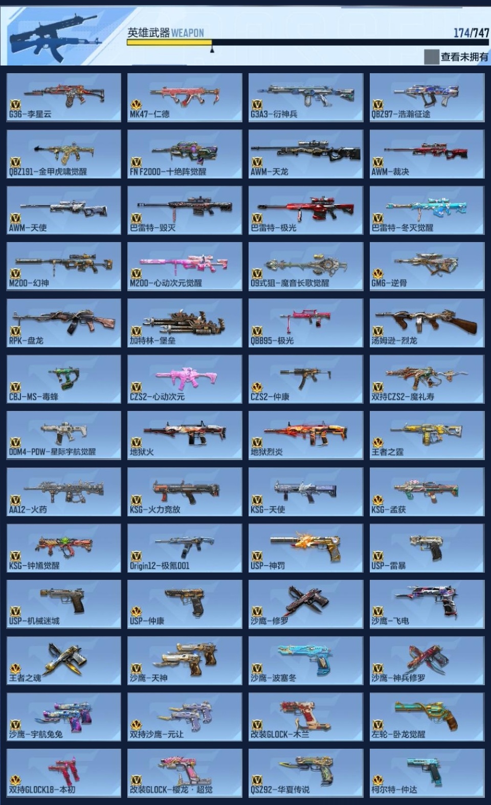 CFMZJY43466枪战王者账号详情图8