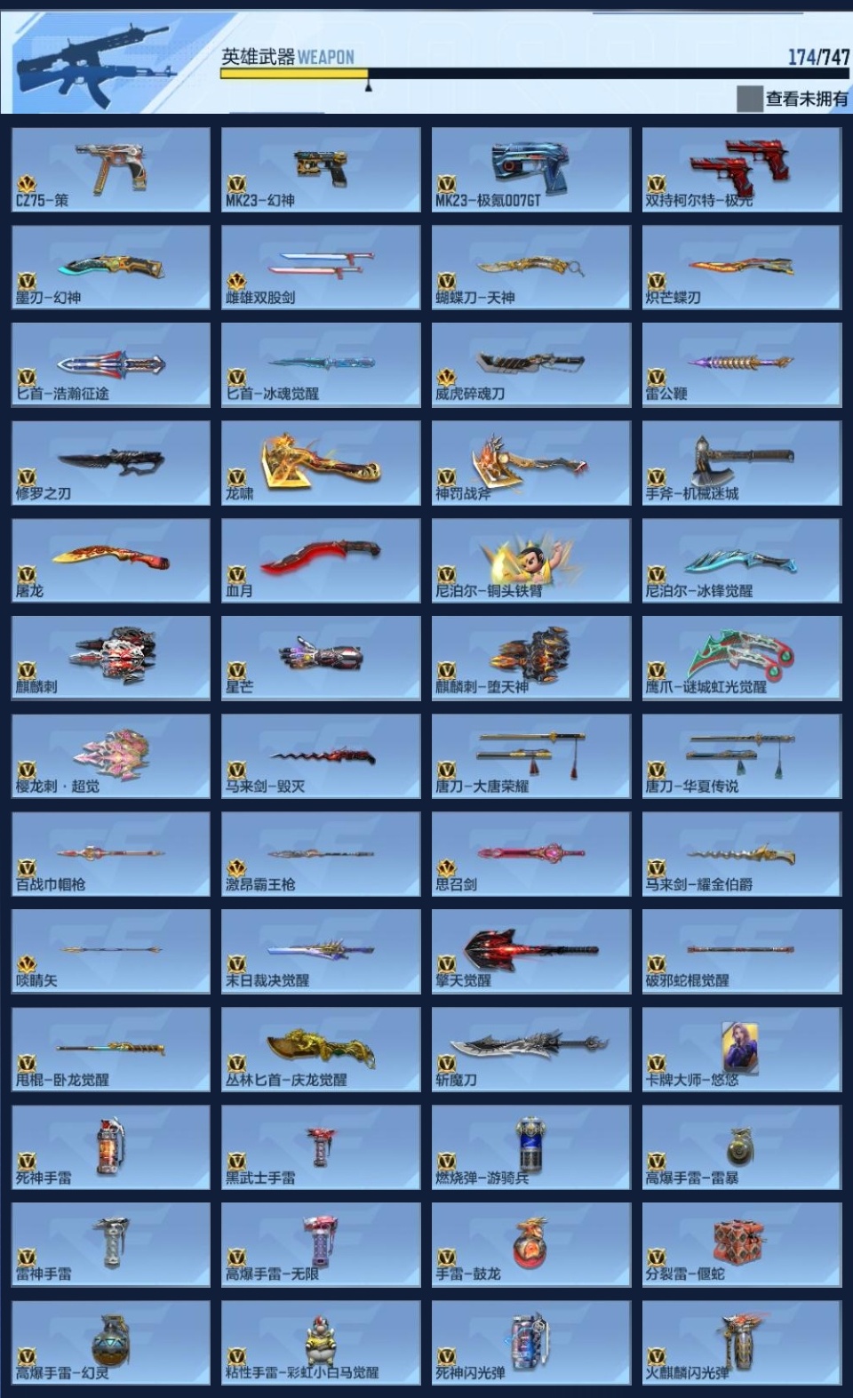 CFMZJY43466枪战王者账号详情图9