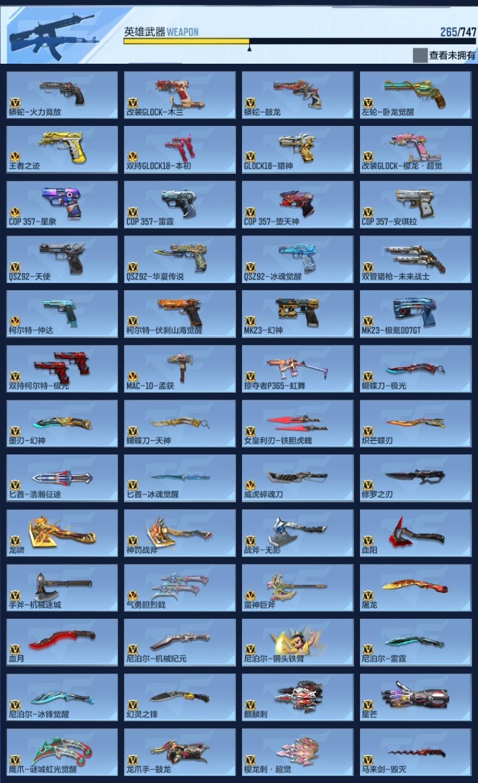 CFMZJY45077枪战王者账号详情图10