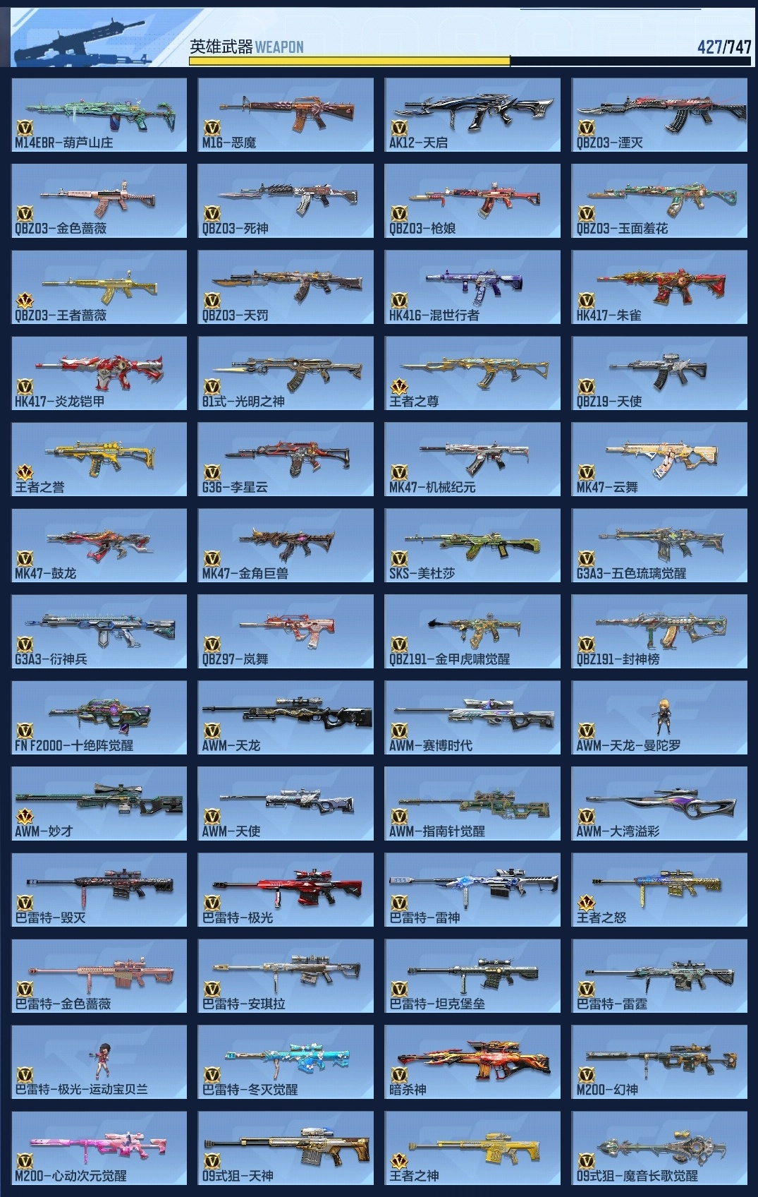 CFMZJY45536枪战王者账号详情图26