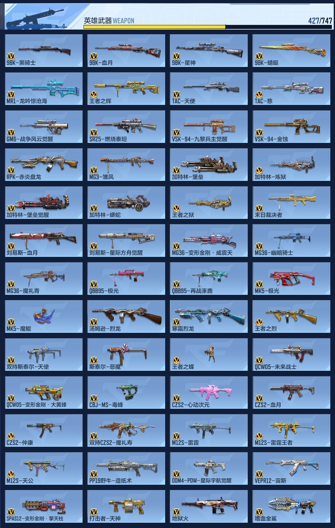 CFMZJY45536枪战王者账号详情图27