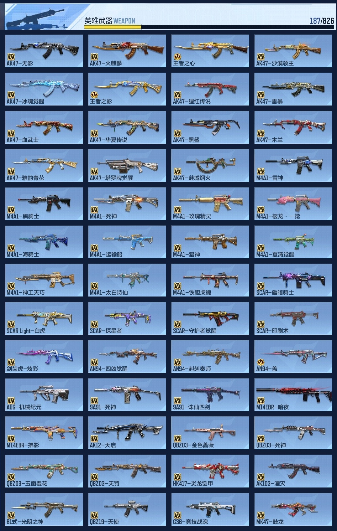 CFMZJY47318枪战王者账号详情图14