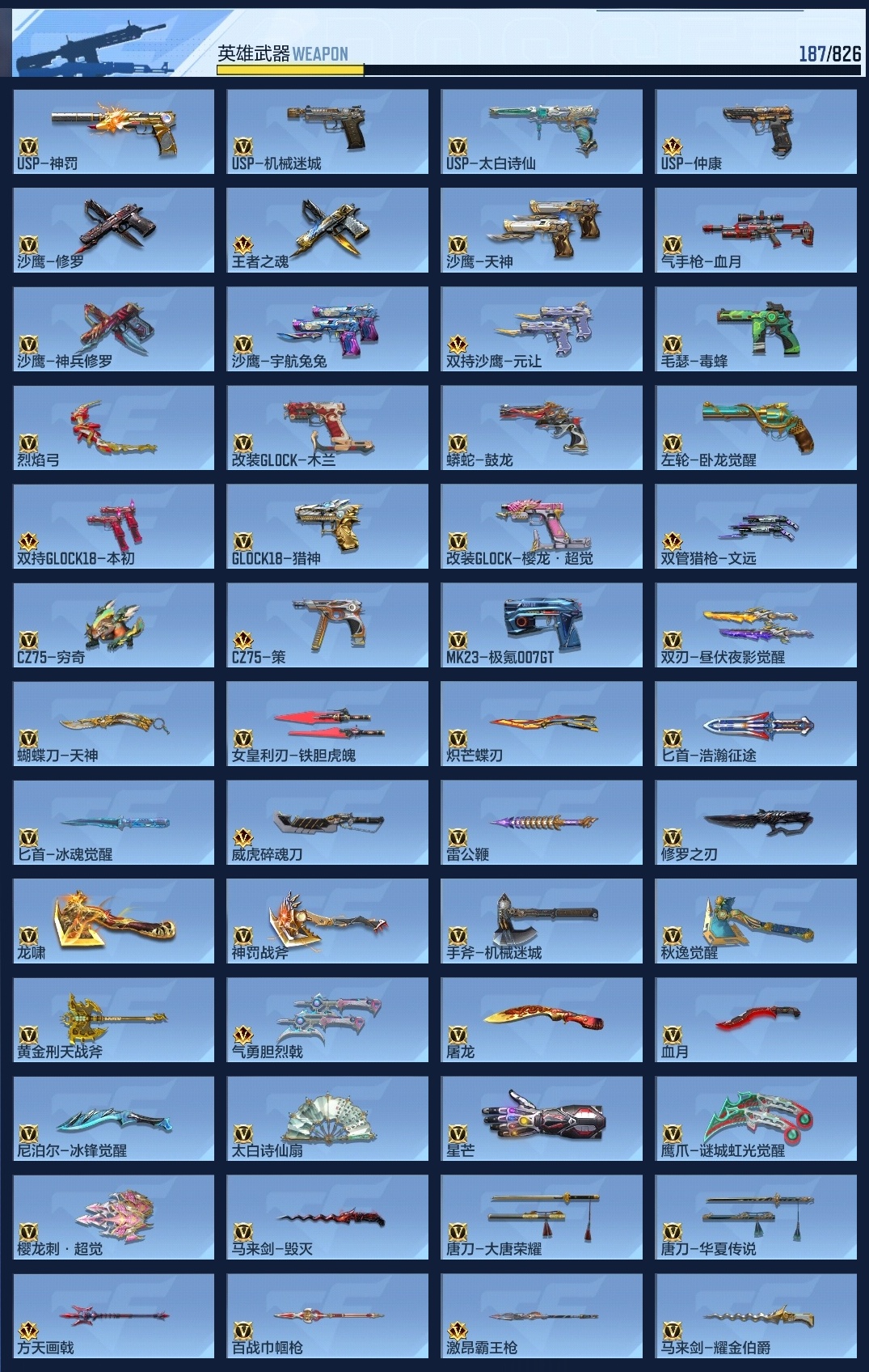 CFMZJY47318枪战王者账号详情图16