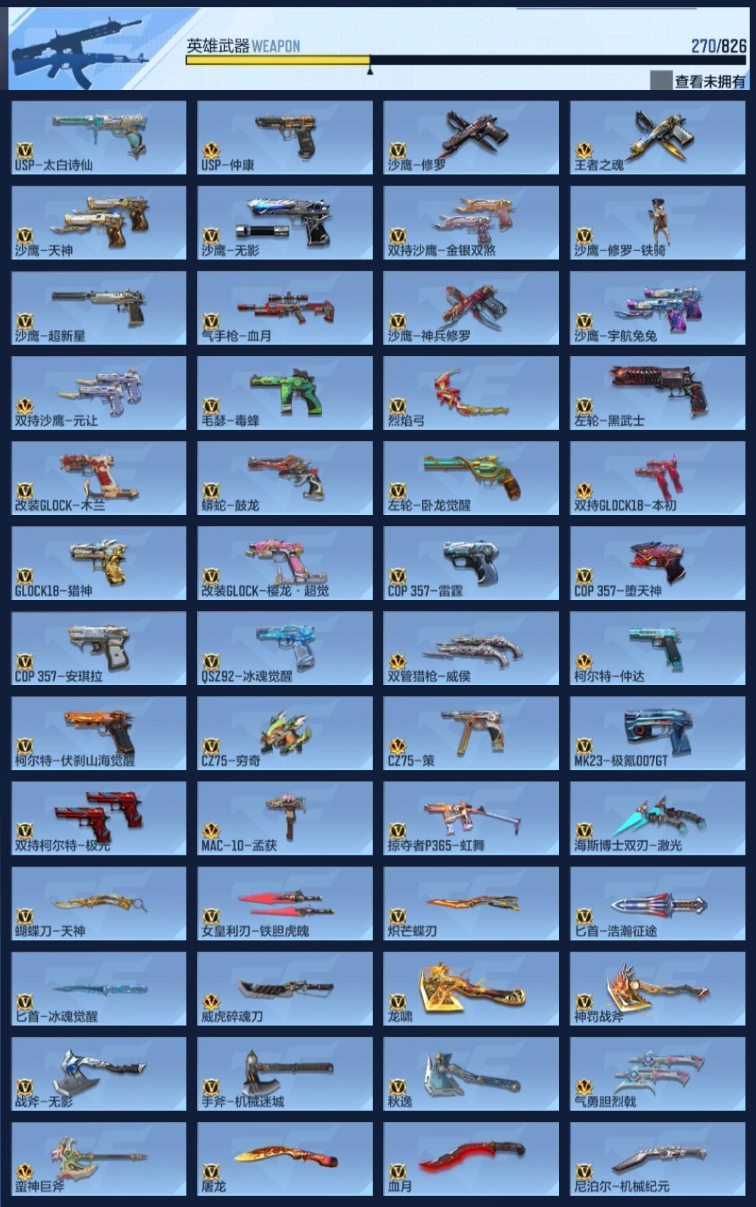 CFMZJY47916枪战王者账号详情图13