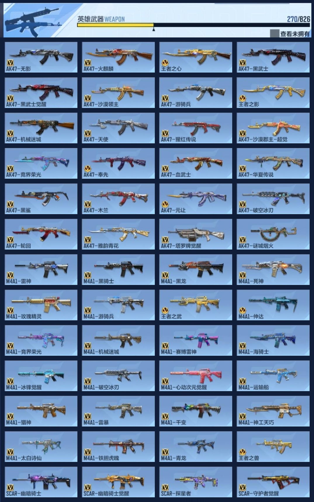 CFMZJY47916枪战王者账号详情图10