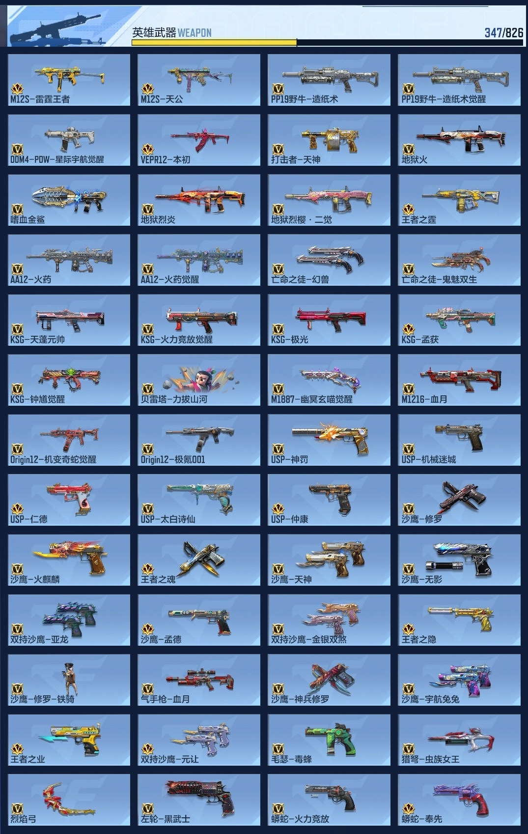 CFMZJY48279枪战王者账号详情图24