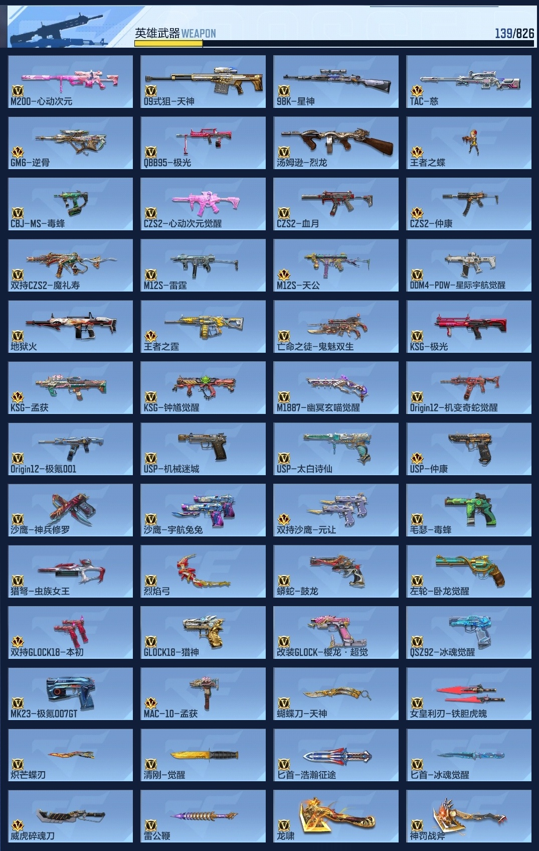 CFMZJY48577枪战王者账号详情图13