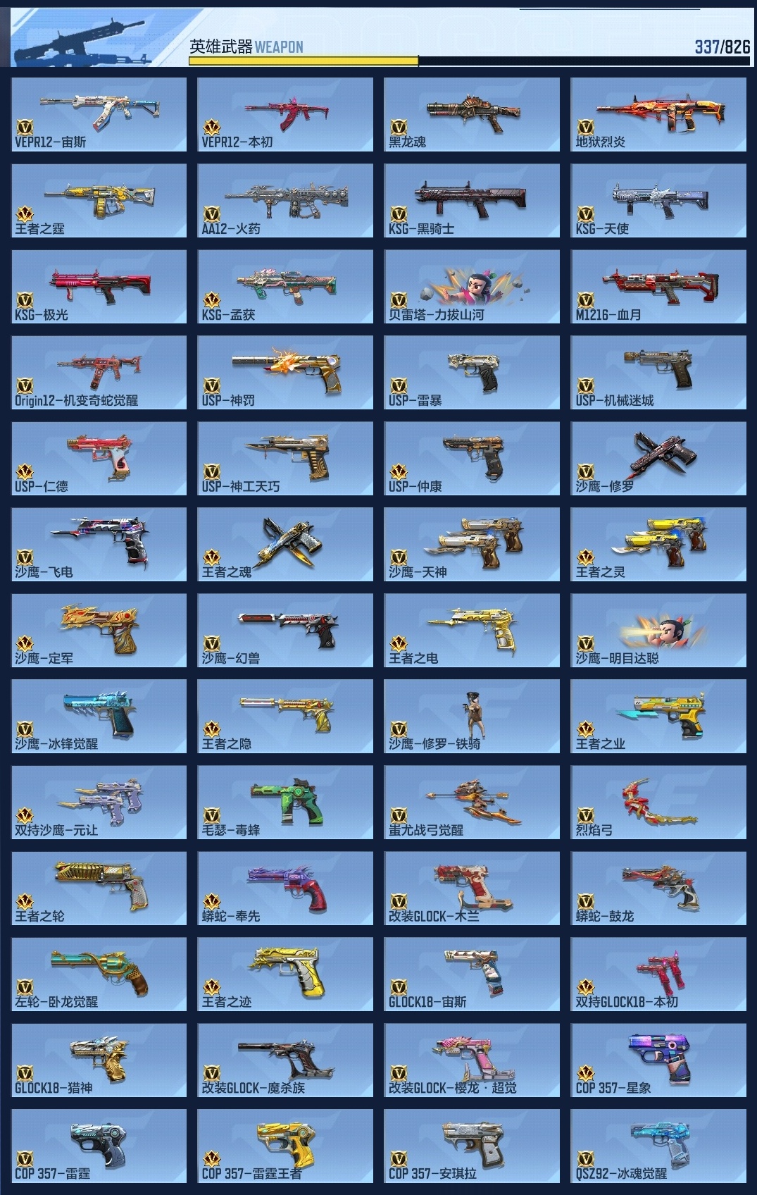 CFMZJY48419枪战王者账号详情图23