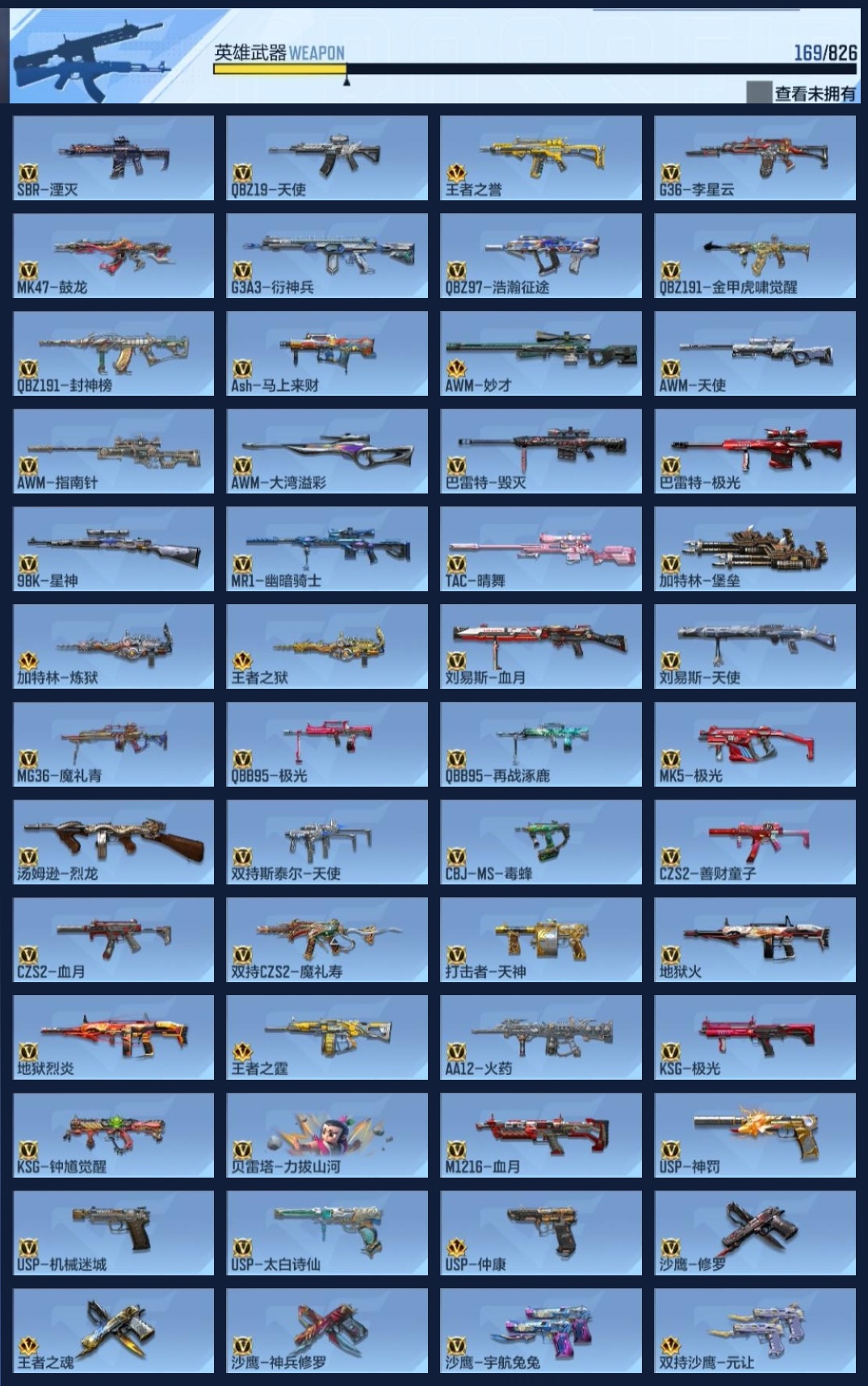 CFMZJY49228枪战王者账号详情图8