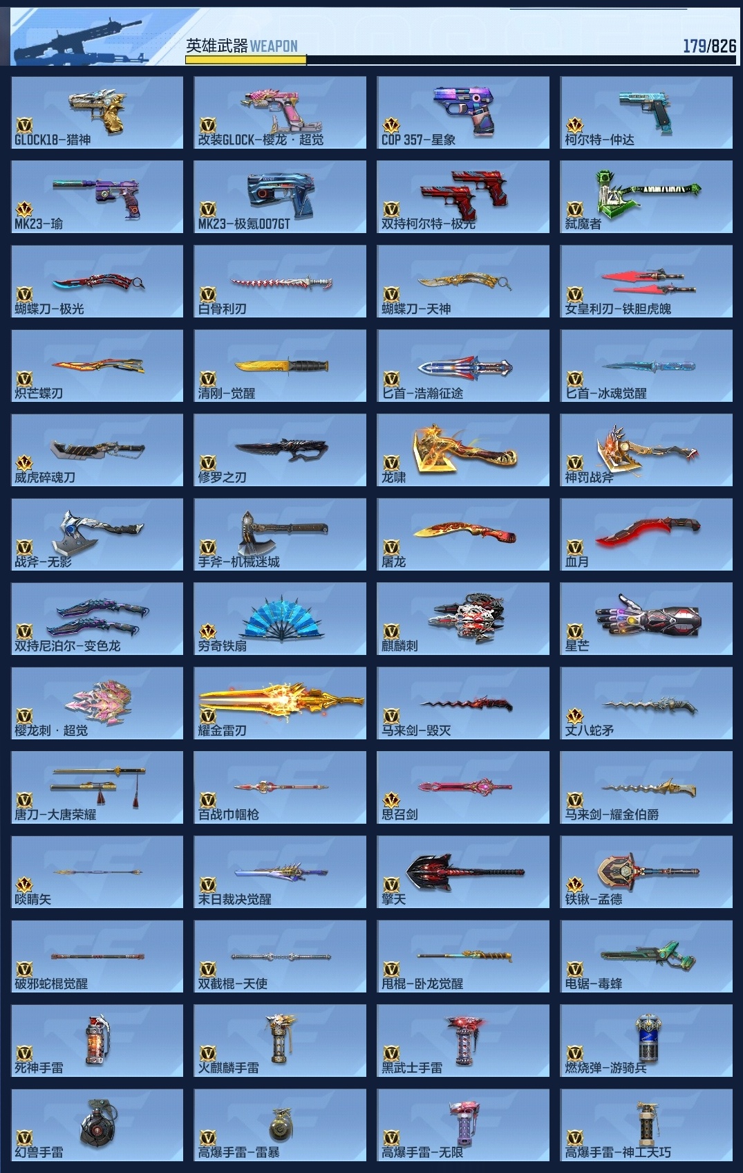 CFMZJY48883枪战王者账号详情图19