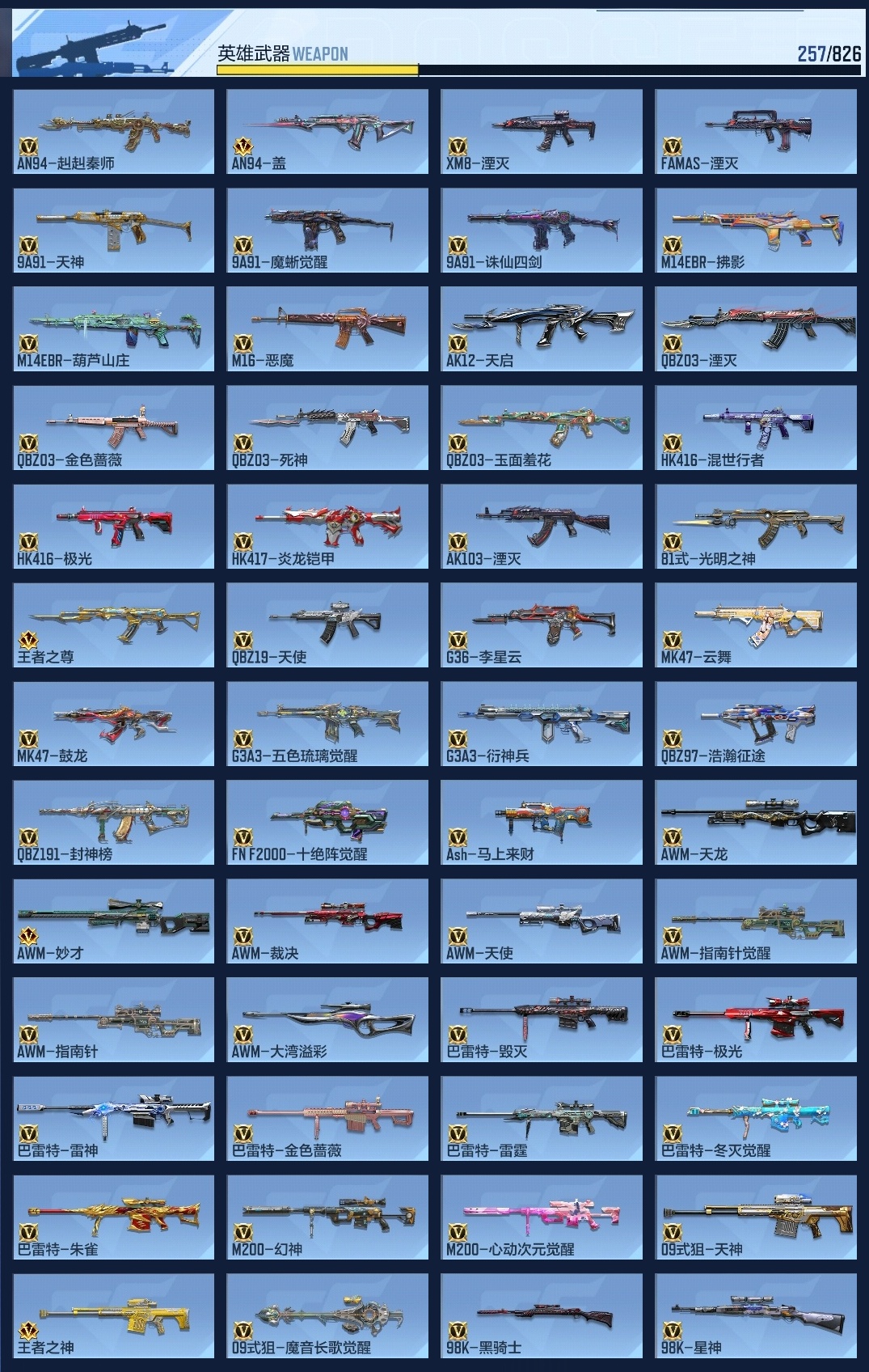 CFMZJY48581枪战王者账号详情图19