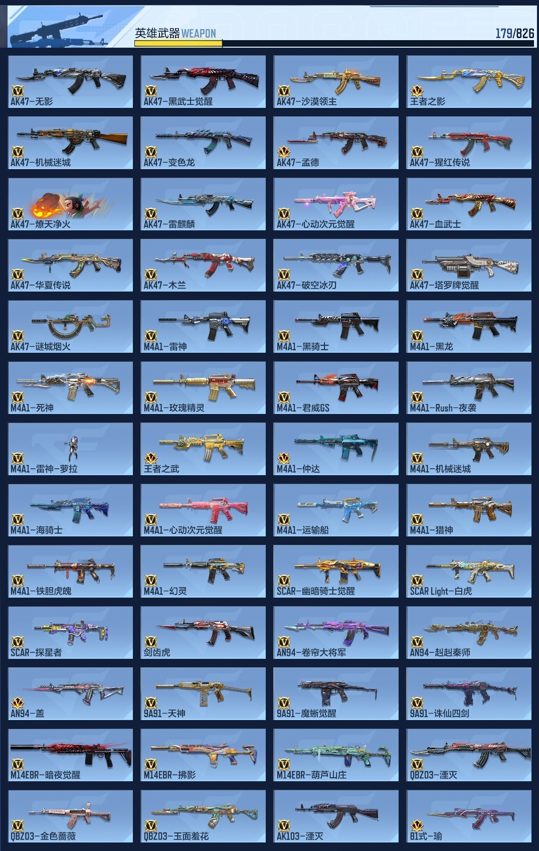 CFMZJY48883枪战王者账号详情图17