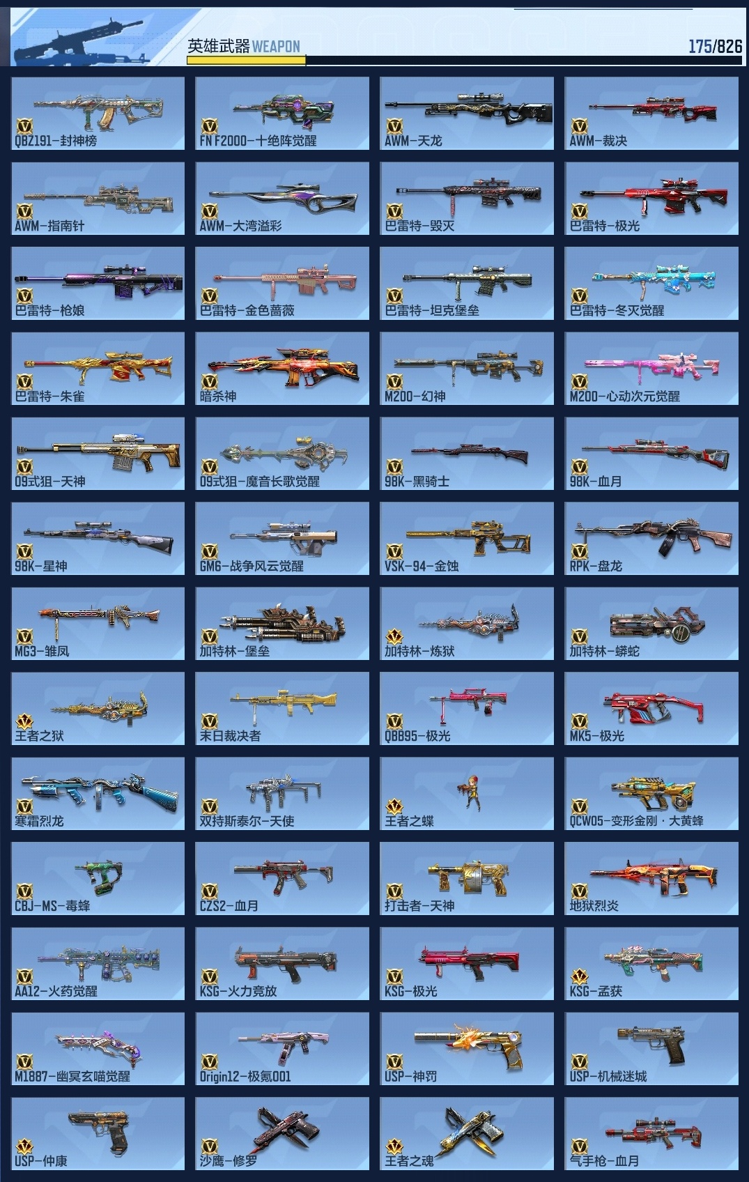 CFMZJY48583枪战王者账号详情图13