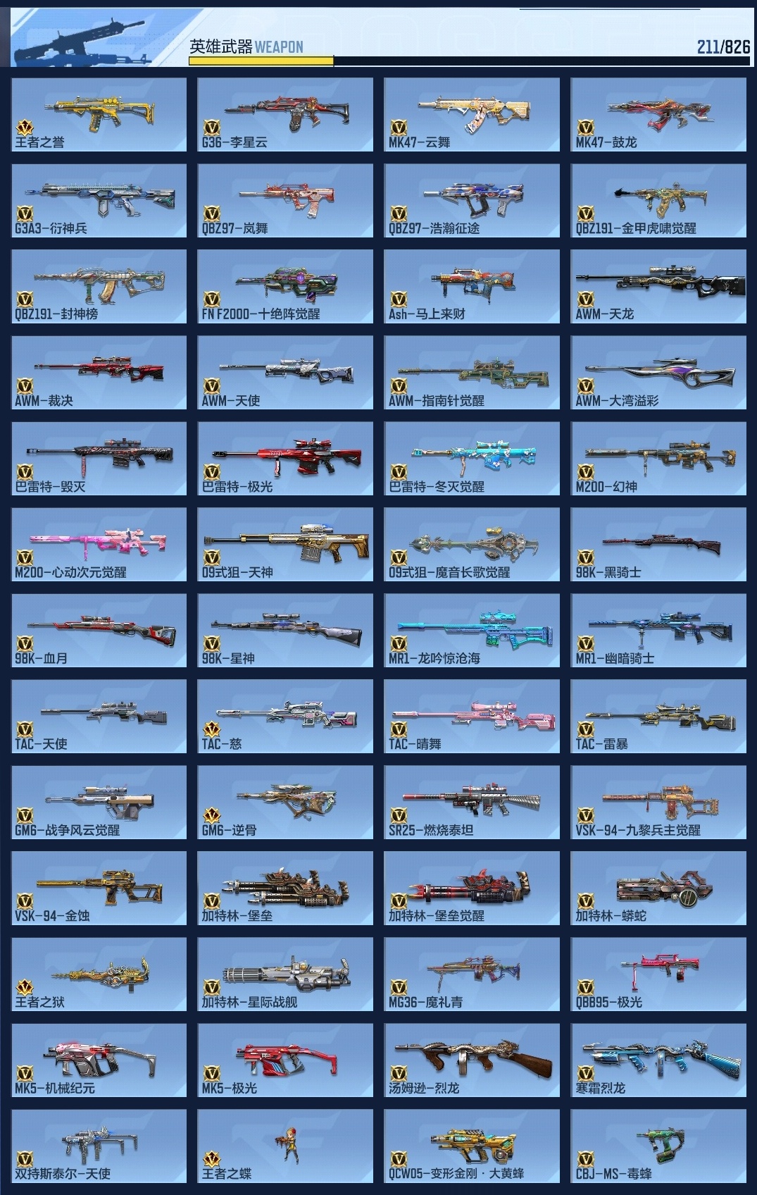 CFMZJY48575枪战王者账号详情图18