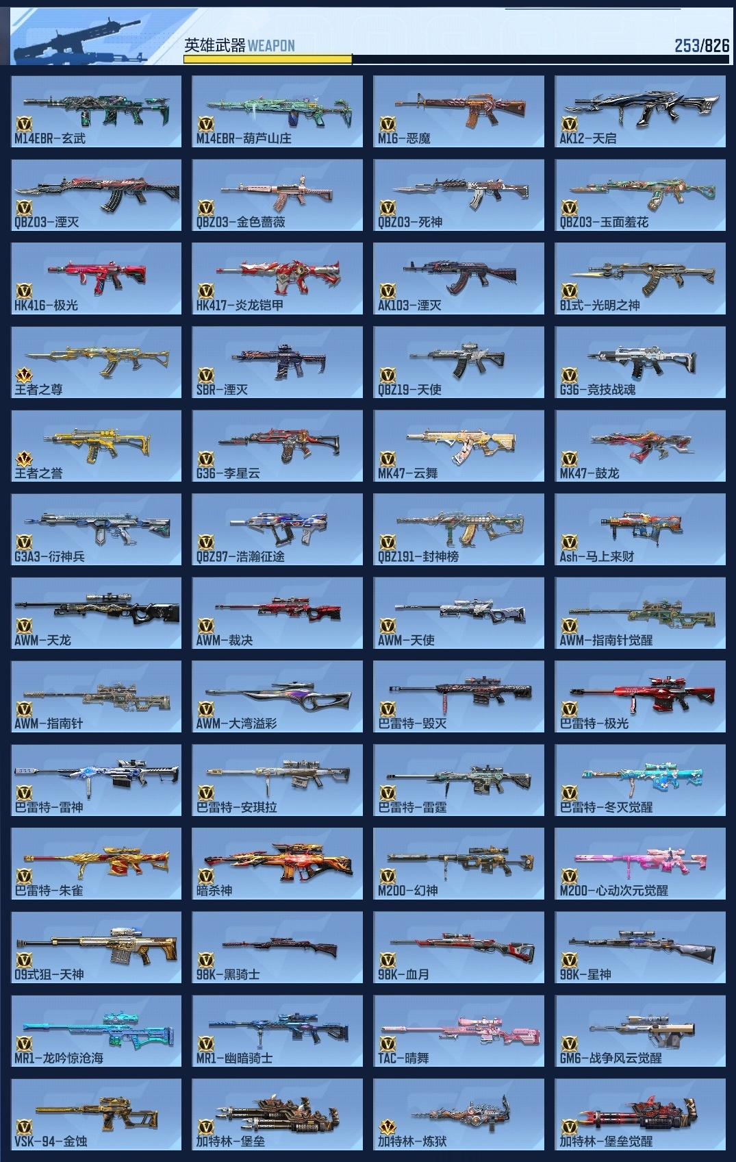 CFMZJY48582枪战王者账号详情图15